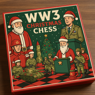 Christmas Edition — World War 3 Chess Board (Limited Holiday Release)